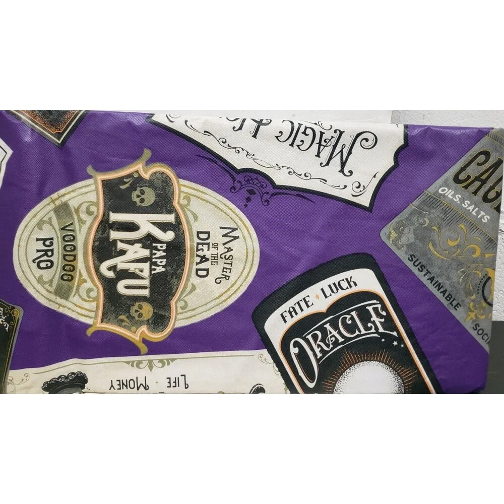 Peva Vinyl Flannel Back Tablecloth,52